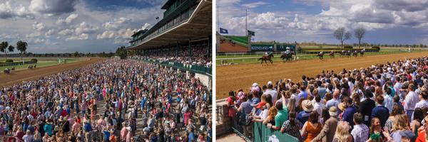 Keenland race track images